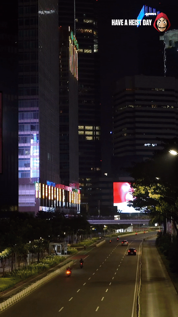 Jakarta screen roadblock